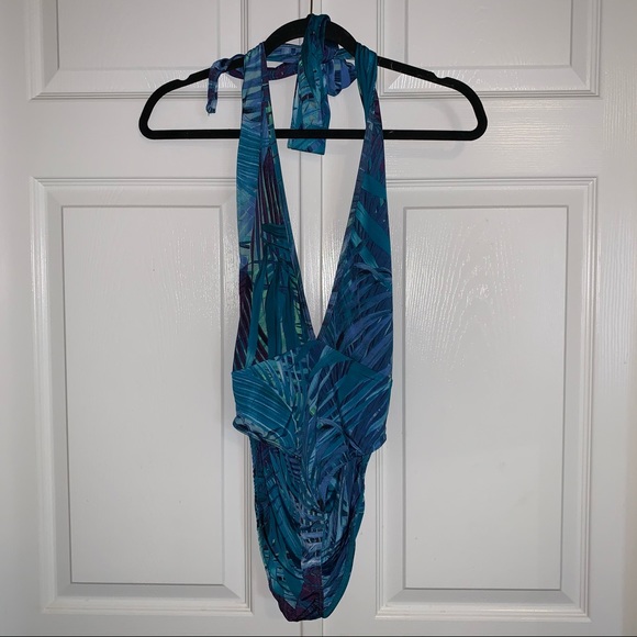 NWT JLUXLABEL Turquoise Dreams Halter & Duster Set - Picture 5 of 16